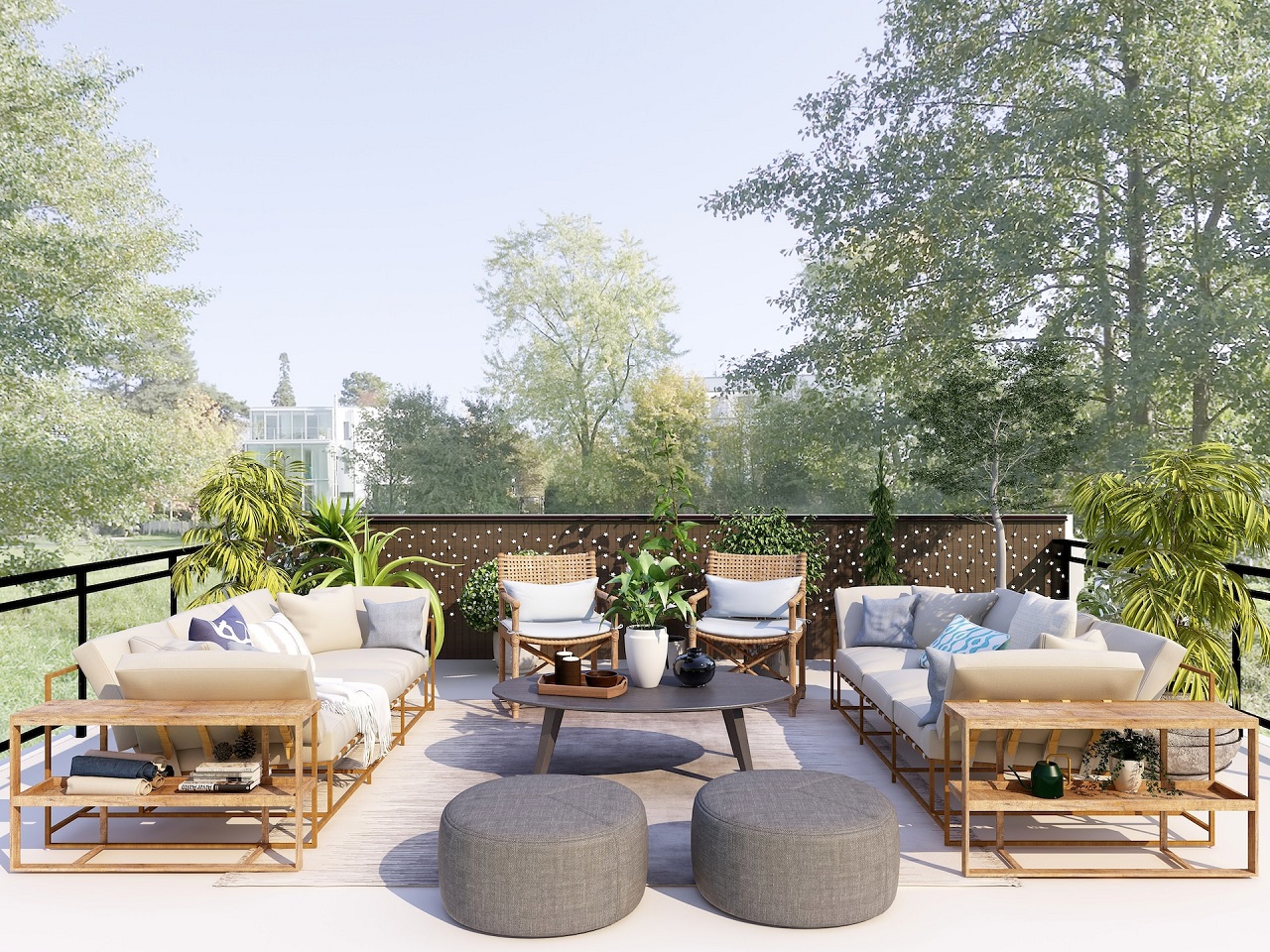 Ideas fabulosas para decorar una terraza y convertirla en un oasis de encanto